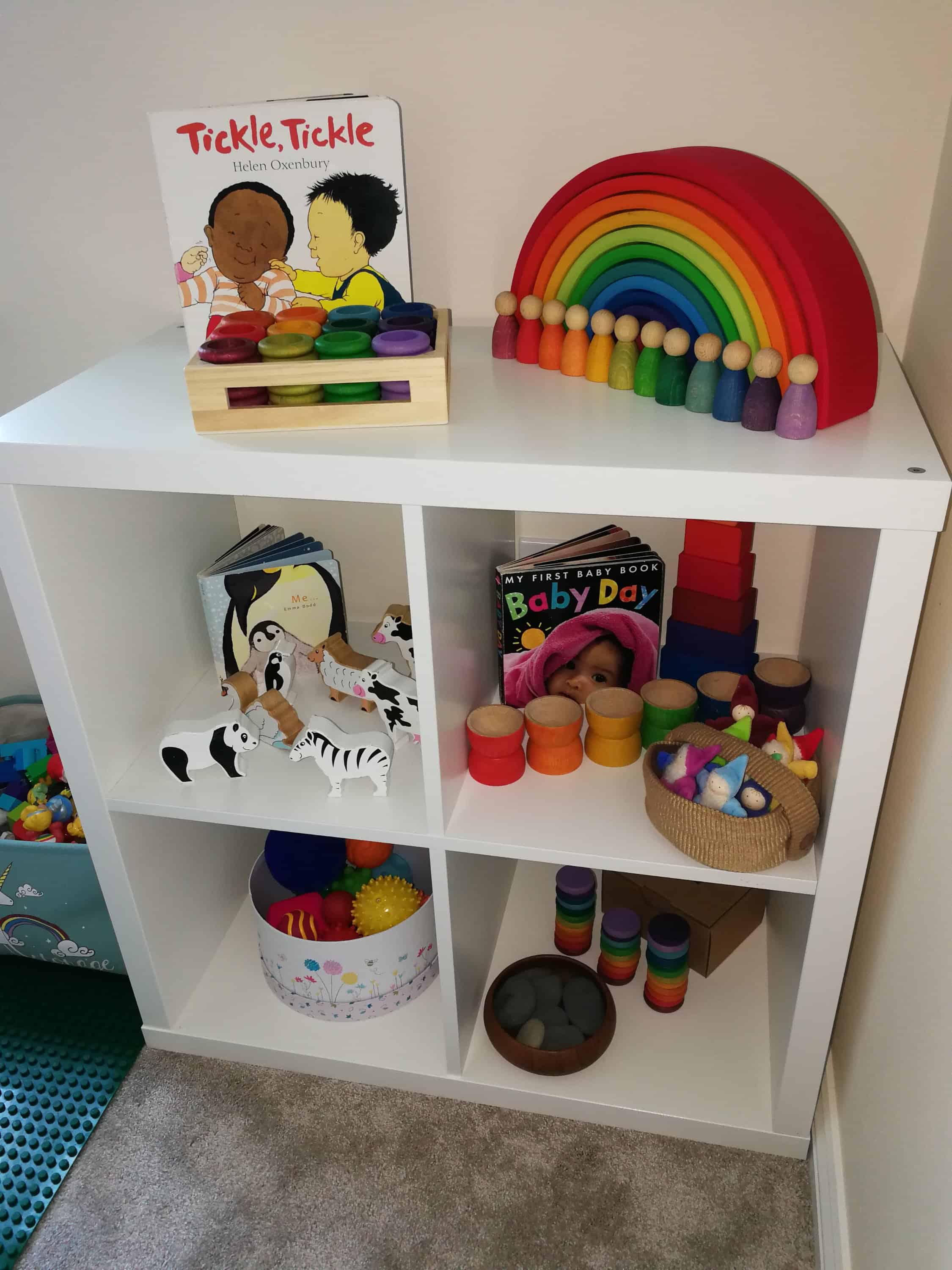 Shelfie - toy rotation - toy organisation - early years - toddler ideas - play