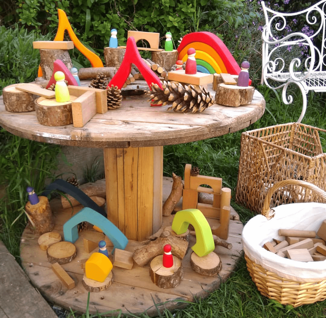 Garden of Our Dreams - Small World - Fine motor skills - messy play - outdoors - gardening - play - early years - imagination
