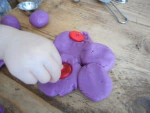 incidental learning - nano series - playdough - play - learning - language - communication - maths - numeracy - number - doubles - symmetry - size