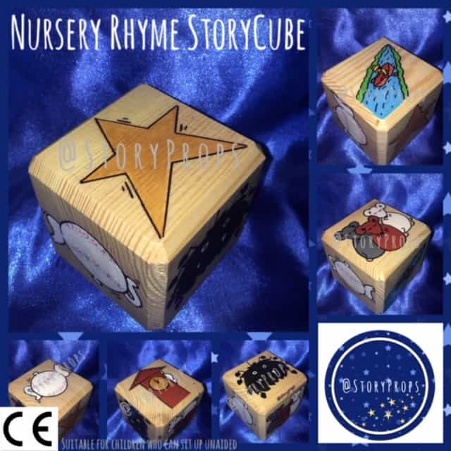 meet the mum behind the maker - busy busy learning - story props by Sian - handmade - handcrafted - UK - wooden toys - wooden story props - cubes - spoons - pegs - stones - rock art - stone art