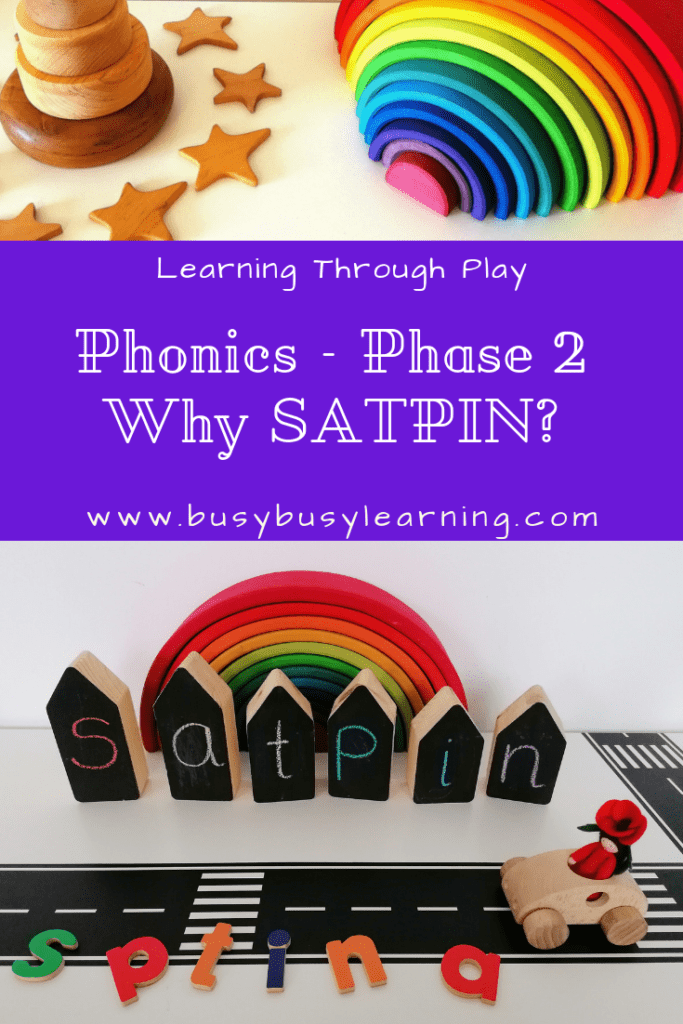 Phonics - Phase 2 - SATPIN - Grapheme - phoneme - digraph - fun phonics - phonics games - phonics activities - learning through play - blending - segmenting