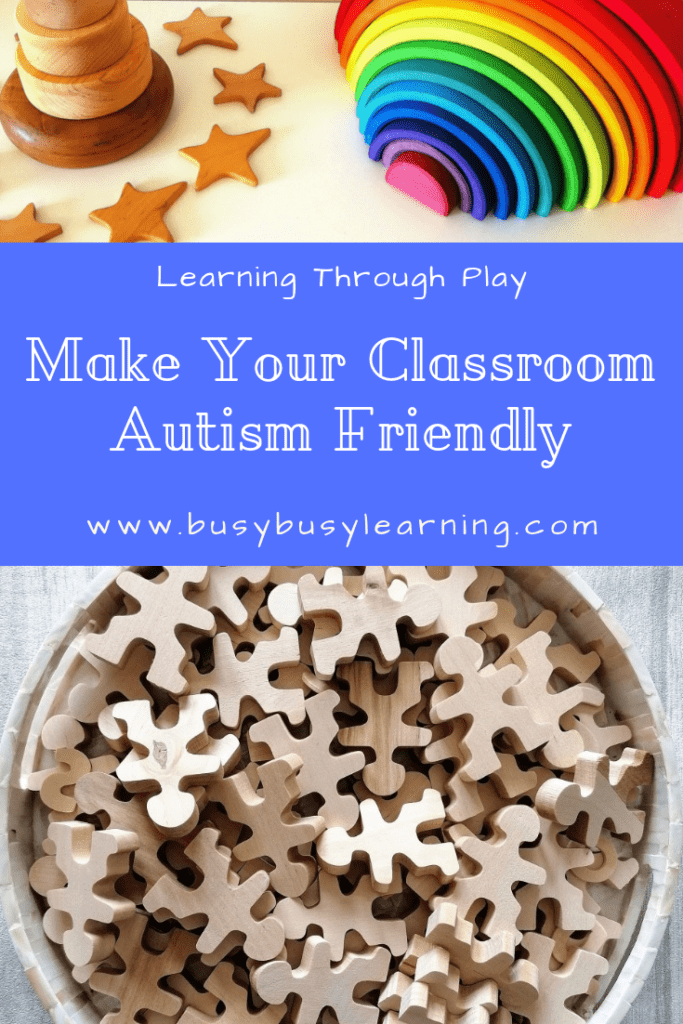 Top 10 Tips For Autism Friendly Classroom. Flockmen on a tray, same but different