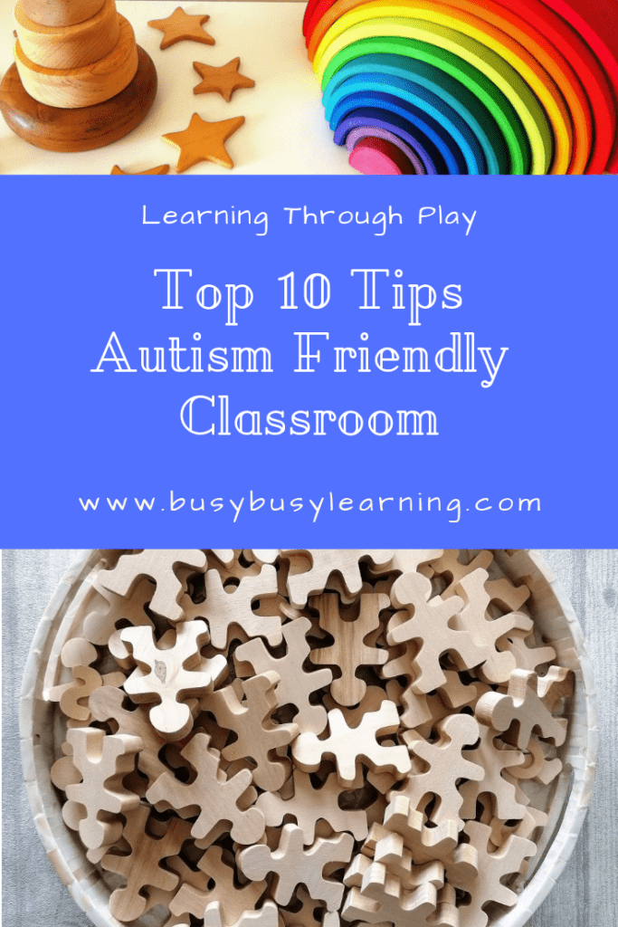 Top 10 Tips For Autism Friendly Classroom. Flockmen on a tray, same but different