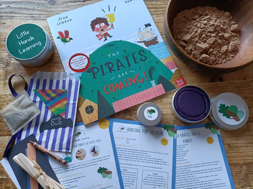 The Pirates Are Coming - Little Hands Learning - Activity - Subscription Box