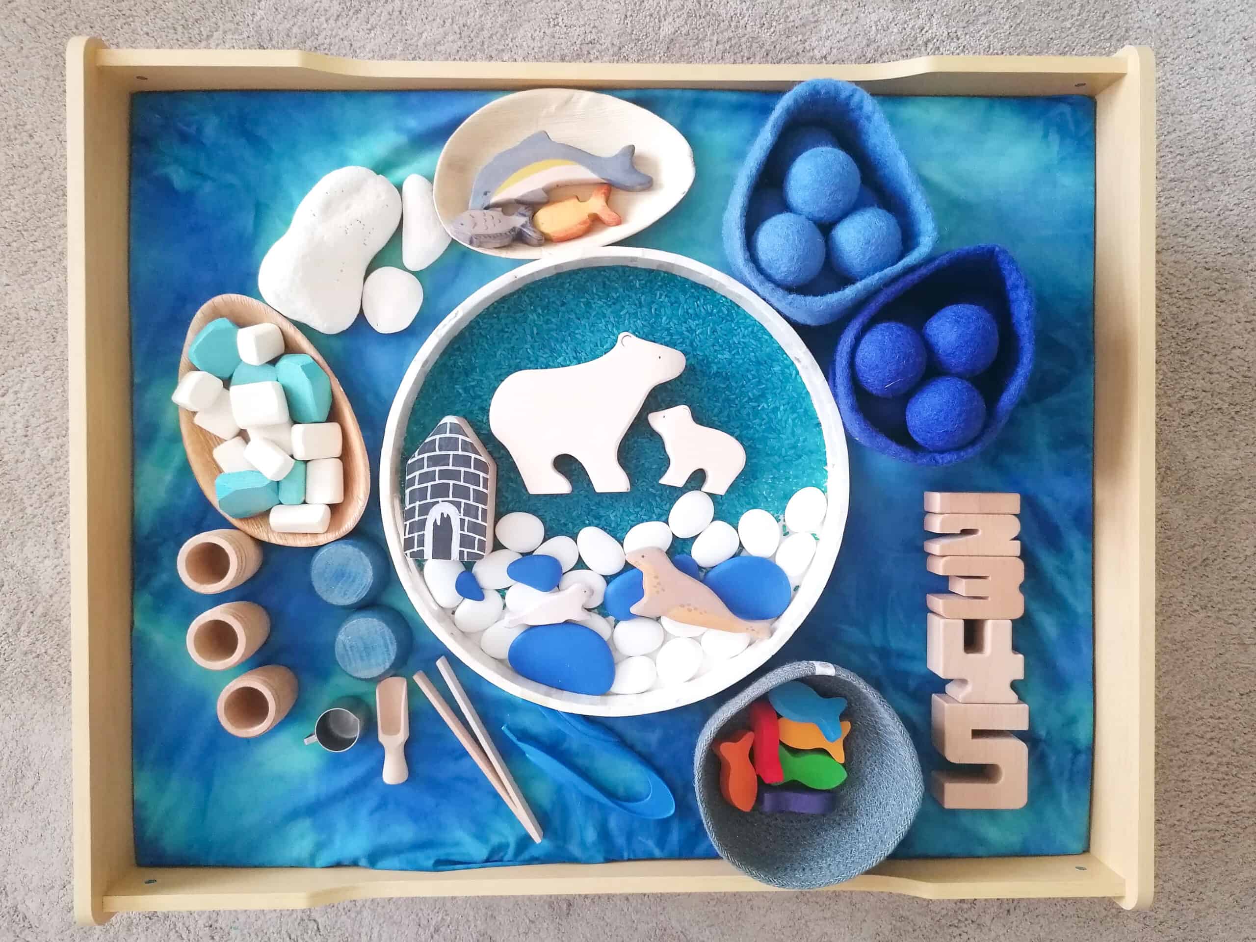 Snow Day: Small World Play - Polar Play - Busy Busy Learning