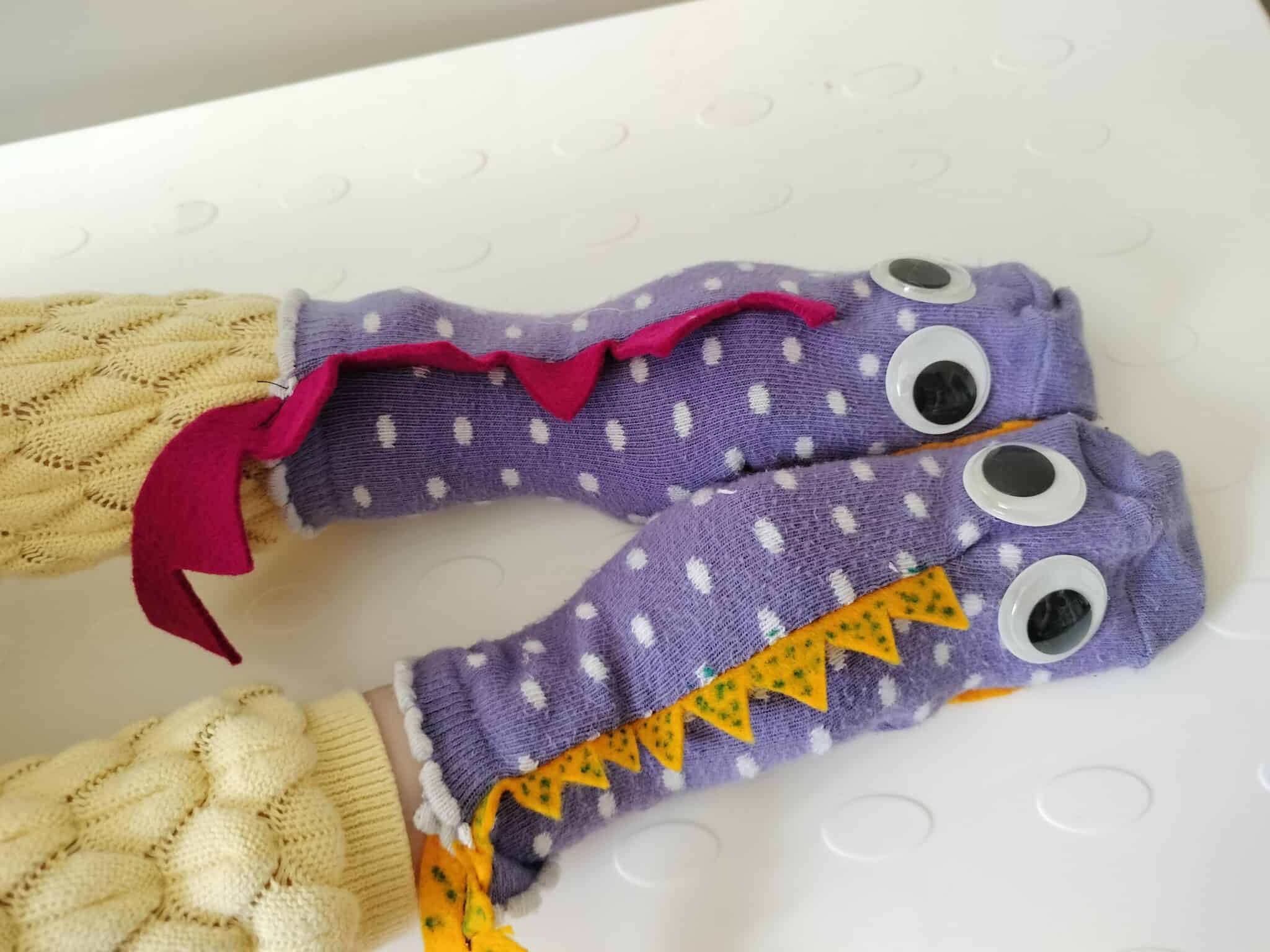 Sock Puppet Ideas - Sewing Crafts for Kids - Busy Busy Learning